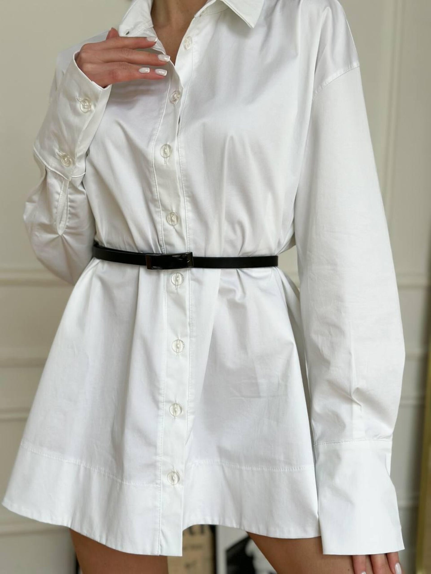 Freja Oversized Skjorta