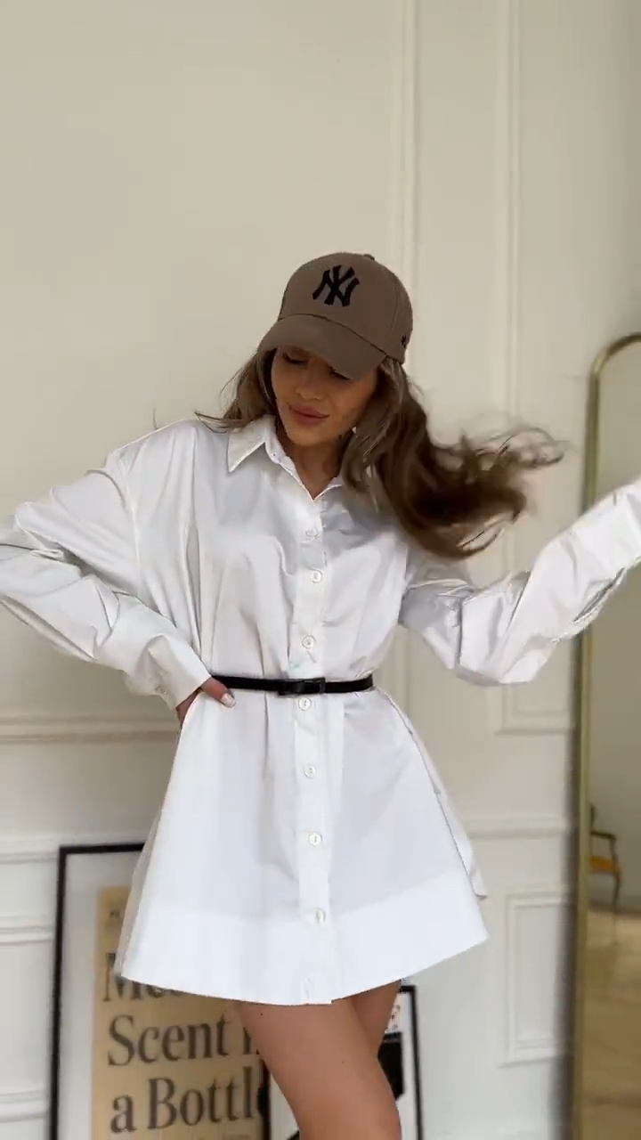 Freja Oversized Skjorta