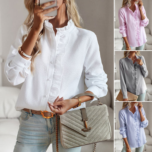 Mary Striped Long Sleeve Shirt