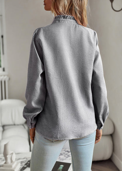 Mila Ruffle Skjorta
